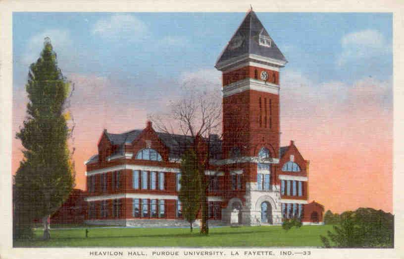 La Fayette, Purdue University, Heavilon Hall