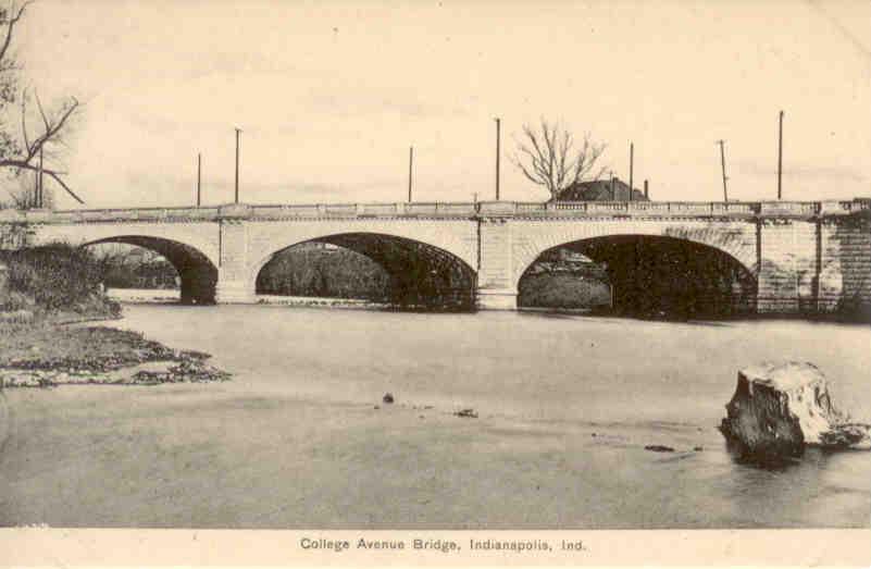 Indianapolis, College Avenue Bridge