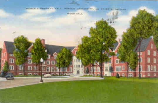 La Fayette, Purdue University, Wood Hall