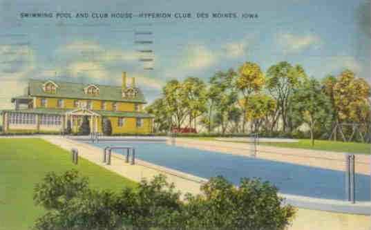 Des Moines, Hyperion Club, Swimming Pool and Club House