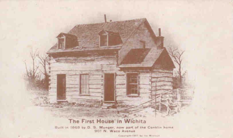 The first house in Wichita