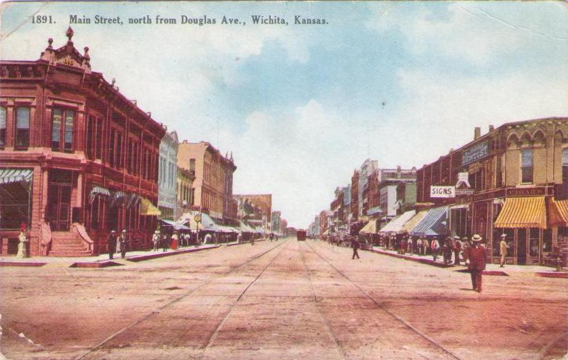 Wichita, Main Street, north from Douglas Ave.