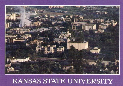 Kansas State University, aerial view