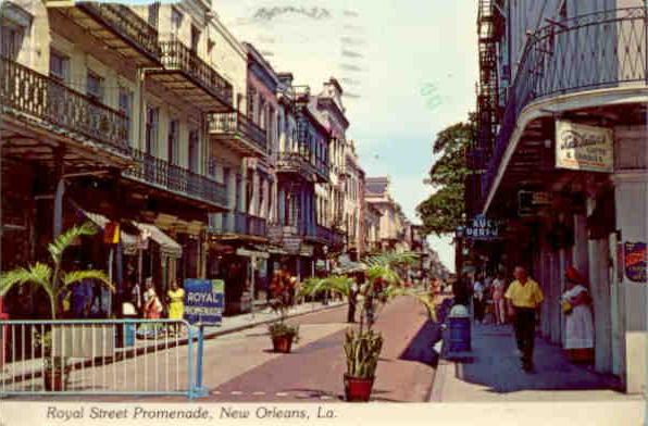 New Orleans, Royal Street Promenade