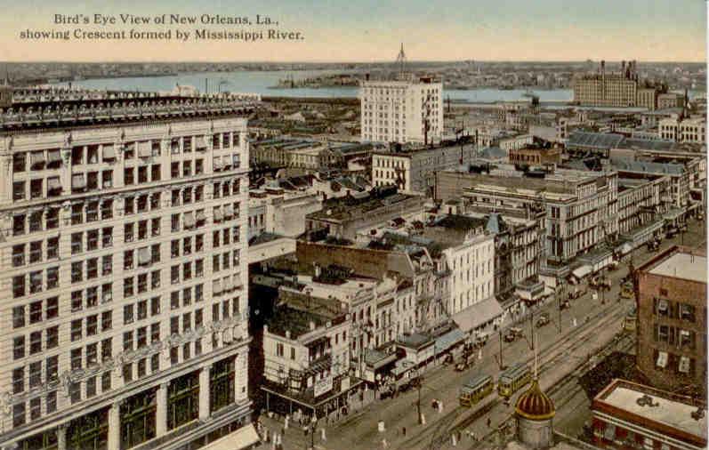 Bird’s Eye View of New Orleans