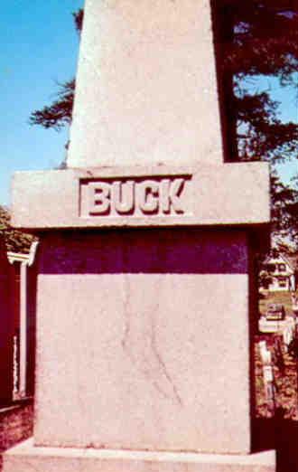 Bucksport, Monument of Jonathan Buck