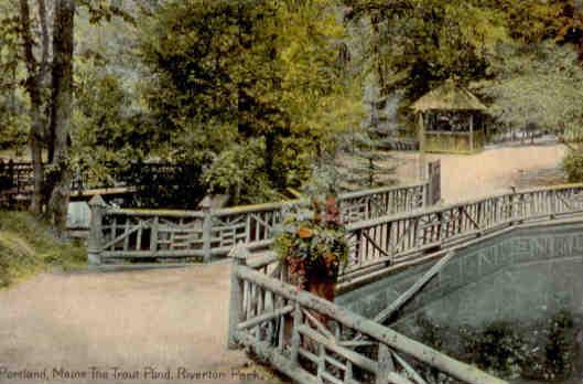 Portland, The Trout Pond, Riverton Park