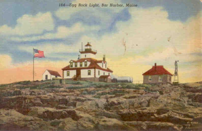Bar Harbor, Egg Rock Light