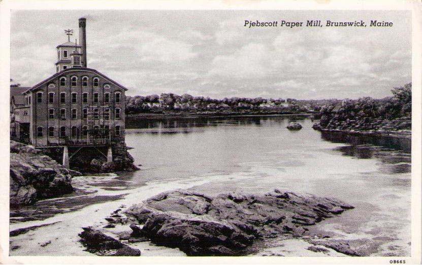 Brunswick, Pjebscott Paper Mill