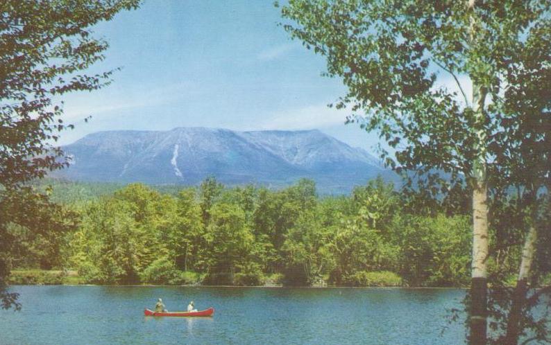 Mt. Katahdin and the West Branch from Abol