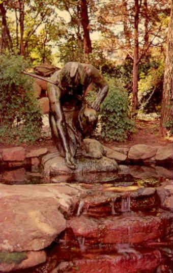 Arlington, Menotomy Indian statue