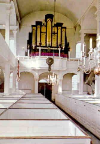 Boston, Old North Church, organ
