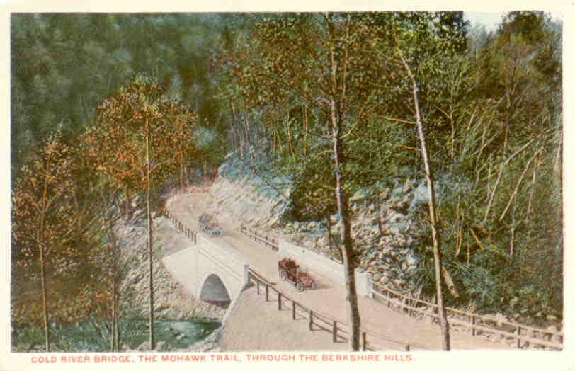 Cold River Bridge, The Mohawk Trail, through the Berkshire Hills