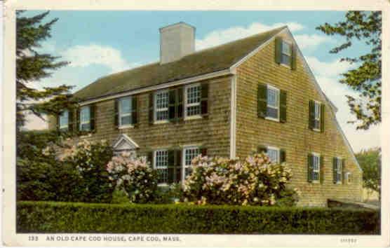 An old Cape Cod house
