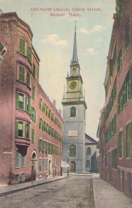Boston, Old North Church, Salem Street