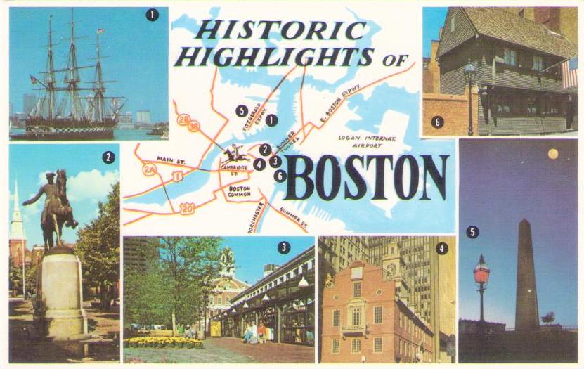 Historic Highlights of Boston