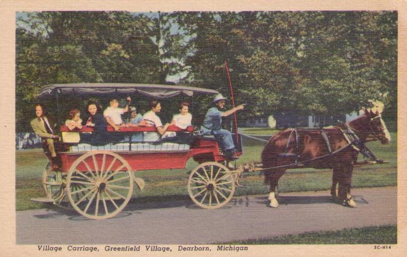 Dearborn, Greenfield Village, Carriage