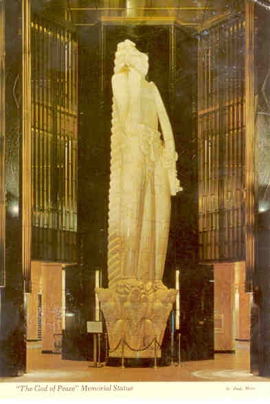 St. Paul, God of Peace statue