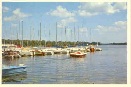 White Bear Lake, sailboats