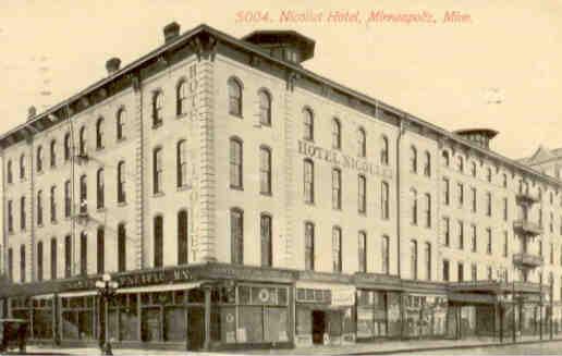 Minneapolis, Nicollet Hotel