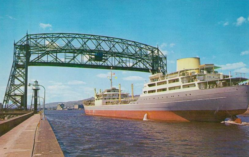 Foreign Ships Arrive in Duluth-Superior Harbor – 1959