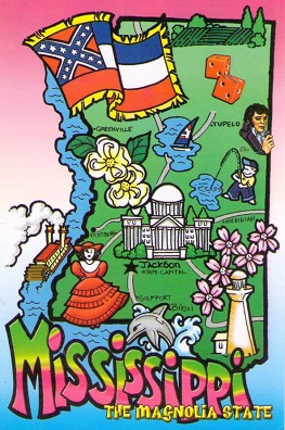 Map – The Magnolia State