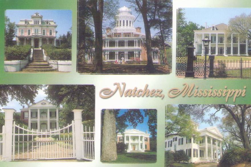 Natchez, Historical Mansions