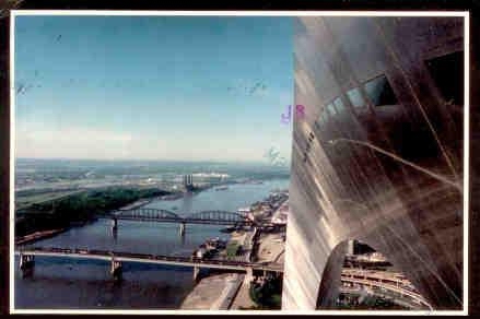 St. Louis, view from Gateway Arch