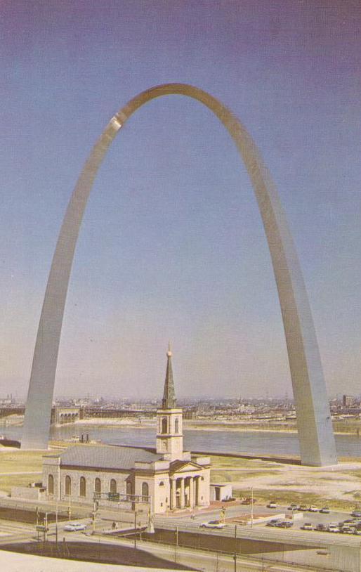 St. Louis, Gateway Arch and the Old Cathedral