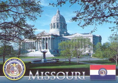 State Capitol and flag