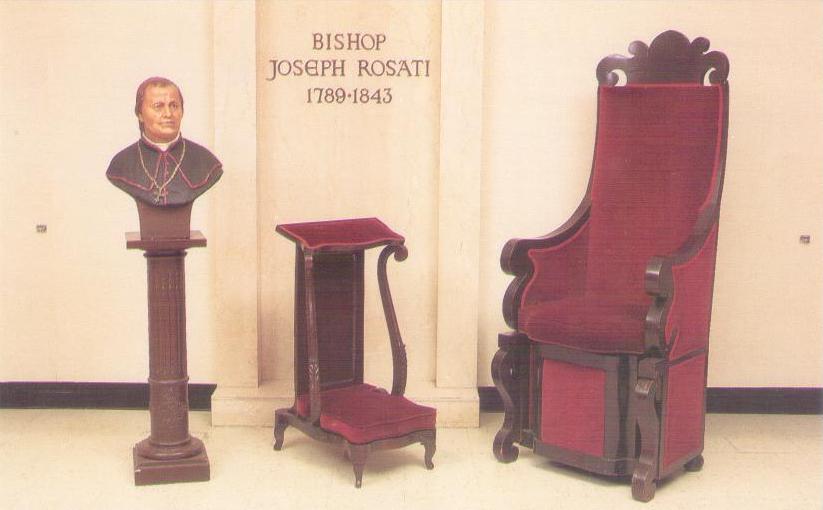 St. Louis, The Basilica of St. Louis – King of France, Bishop Joseph Rosati