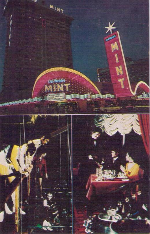 Las Vegas, Dell Webb’s Mint Hotel-Casino