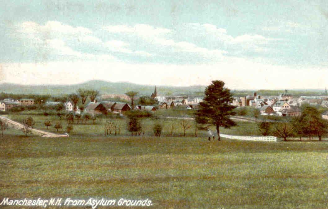 Manchester, from Asylum grounds (New Hampshire, USA)