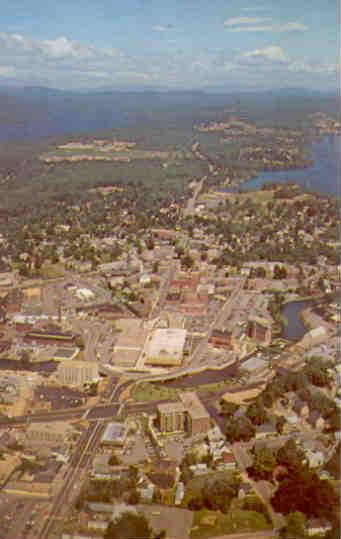 Laconia, aerial view