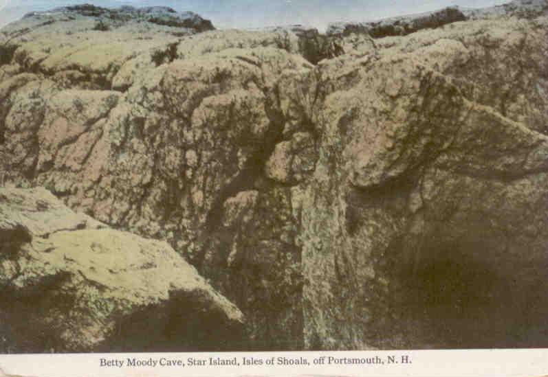 Portsmouth, Betty Moody Cave, Star Island, Isles of Shoals