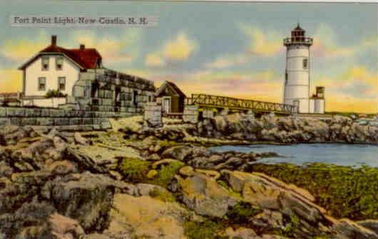 New Castle, Fort Point Light