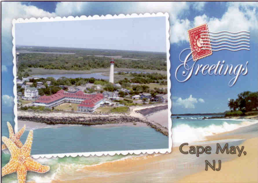 Cape May Lighthouse, Greetings