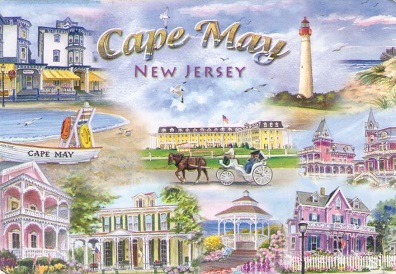 Cape May, collage