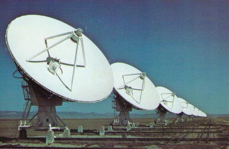 Socorro, National Radio Astronomy Observatory, nine antennas