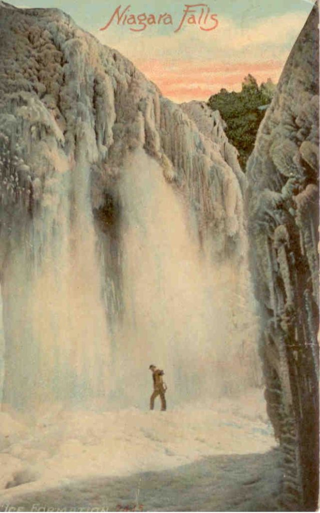 Niagara Falls ice formation