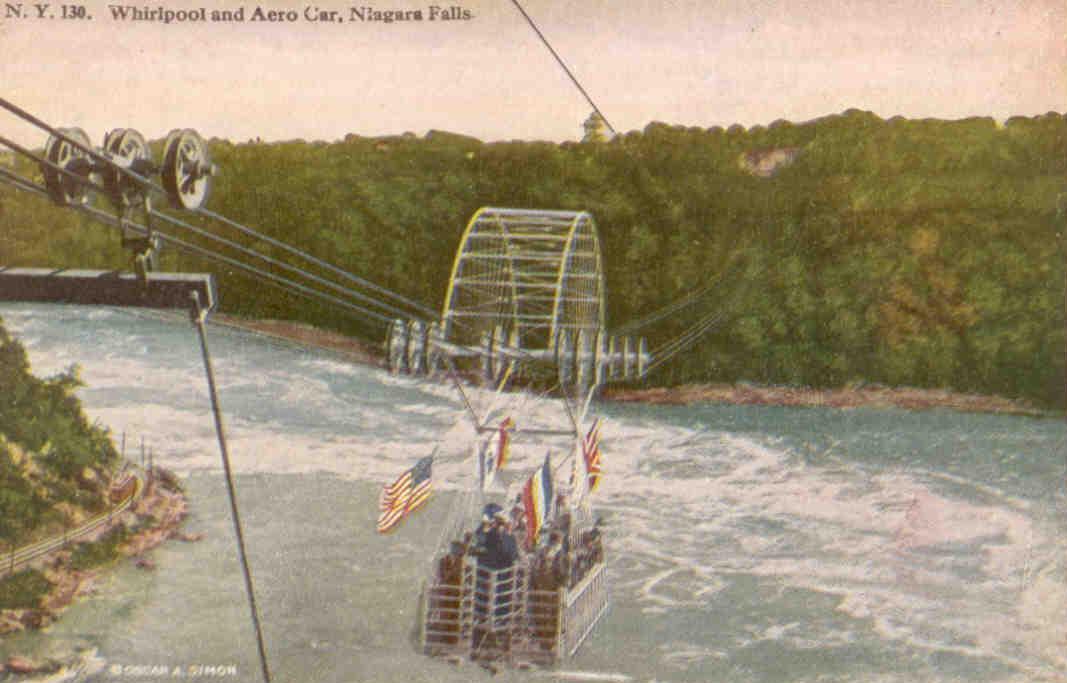 Niagara Falls, Spanish Aerocar over the Whirlpool