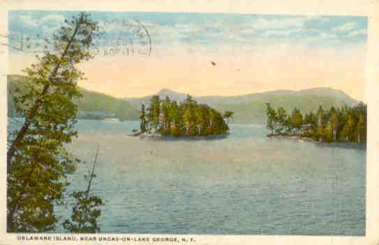 Delaware Island, near Uncas-on-Lake George