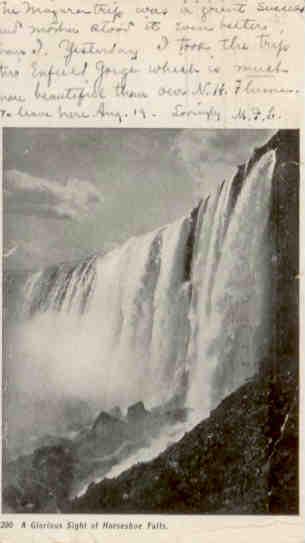 Niagara Falls, A Glorious Sight of Horseshoe Falls