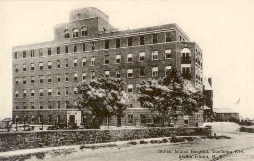 New York City, Staten Island Hospital, Castleton Ave.