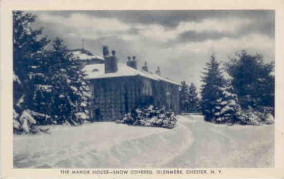 Chester, Glenmere, The Manor House – snow covered