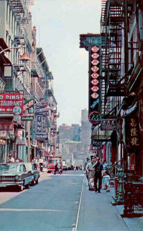 New York City, Chinatown East on Pell Street