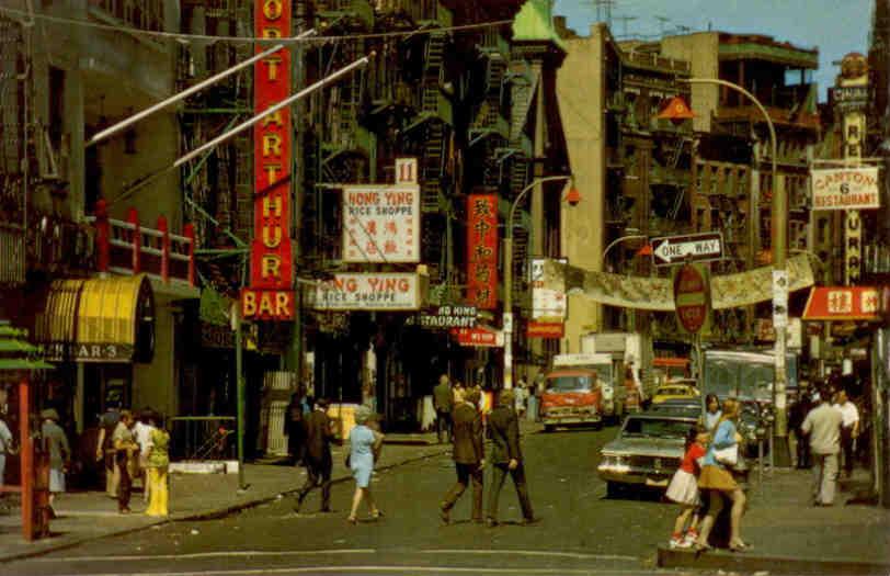 New York City, Chinatown