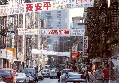 New York, Mott Street, Chinatown