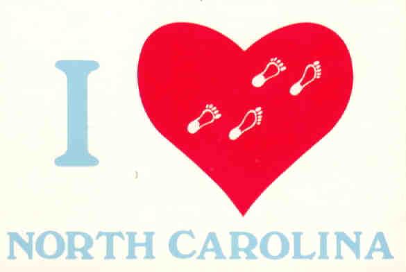 I heart North Carolina