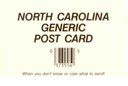 Generic post card